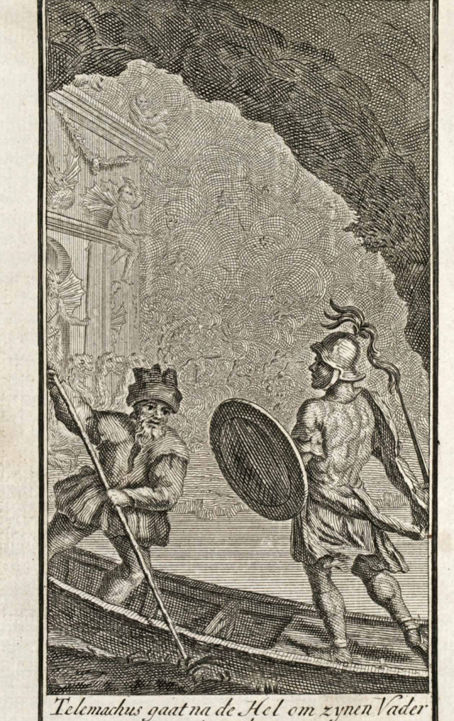 Иллюстрации к роману в голландском издании 1730 года