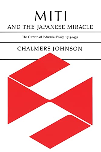MITI and the Japanese Miracle. The Growth of Industrial Policy, 1925–1975