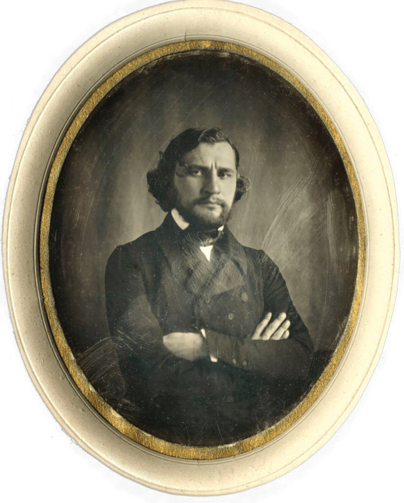 Портрет И.С. Тургенева. Дагеротипист О. Биссон. 1847–1850 гг.Фото: ГИМ 