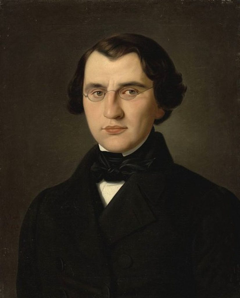  Портрет Тургенева. Эжен Луи Лами, 1843–1844